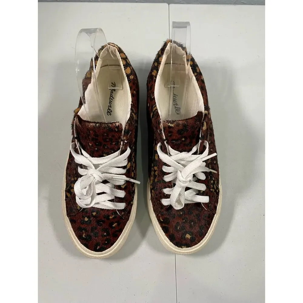 Madewell Calf Hair  Low Top Sneakers Size 7